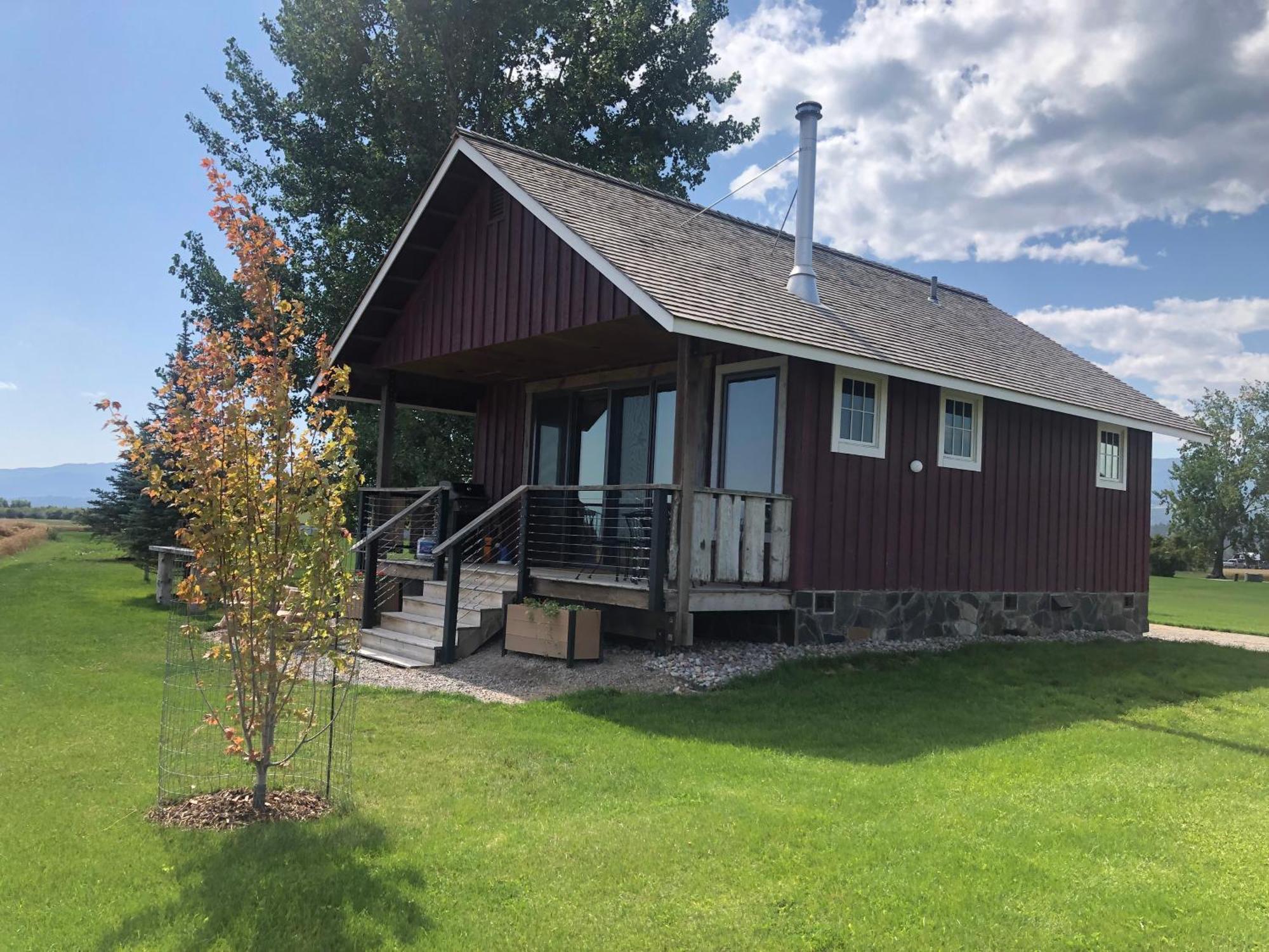 New Cabin With Spectacular Views Of Flathead Lake. Somers Buitenkant foto