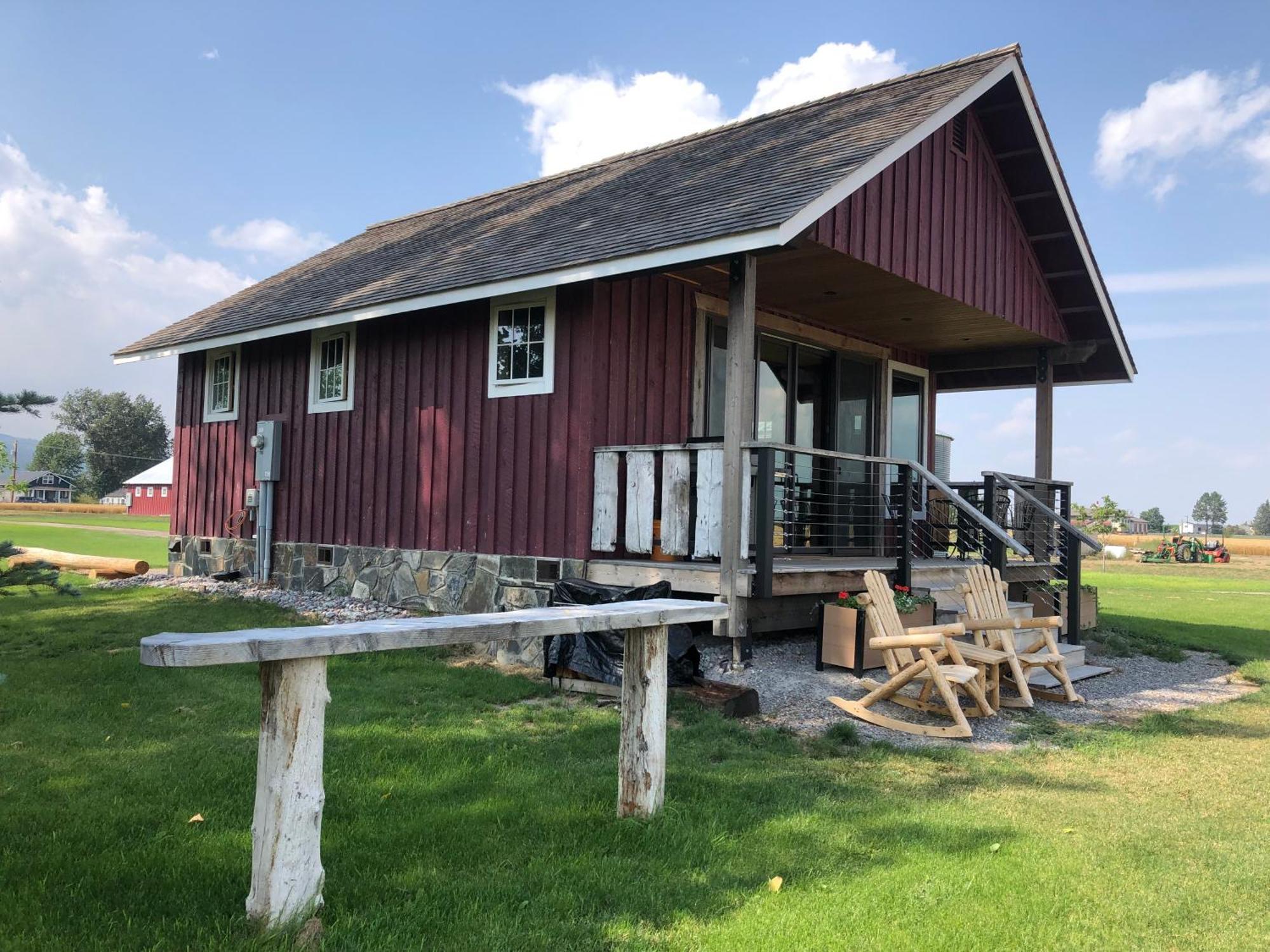 New Cabin With Spectacular Views Of Flathead Lake. Somers Buitenkant foto